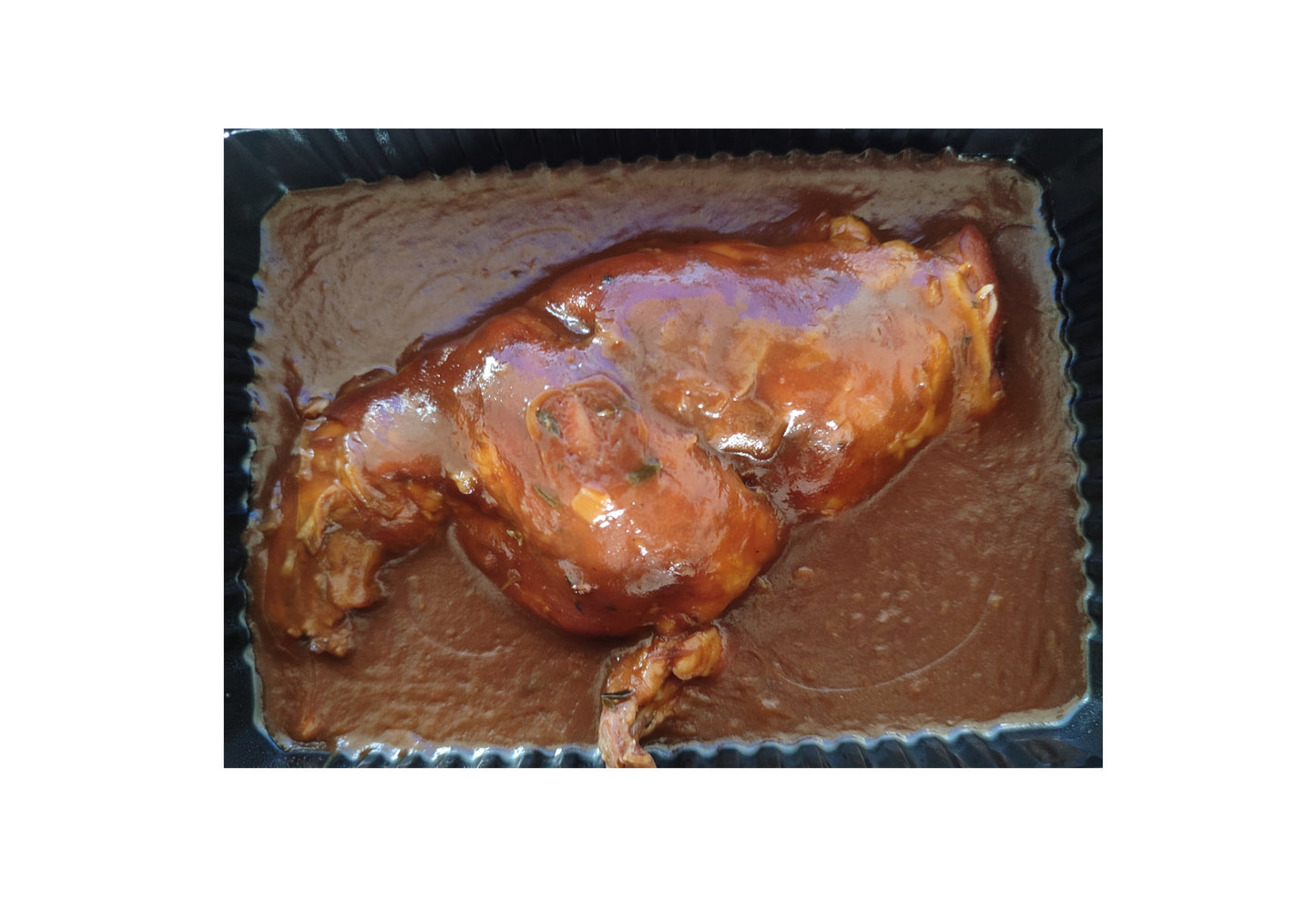 Konijnenbout in saus
