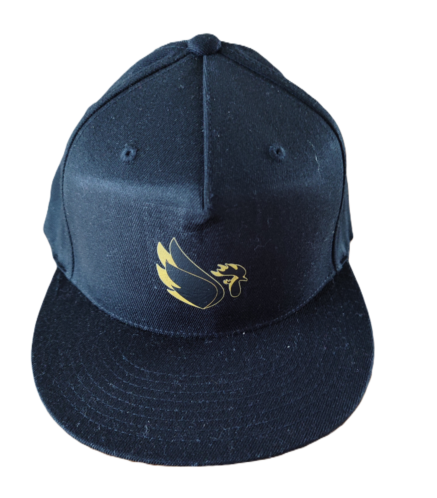 Pet zwart Vliegende Kip logo