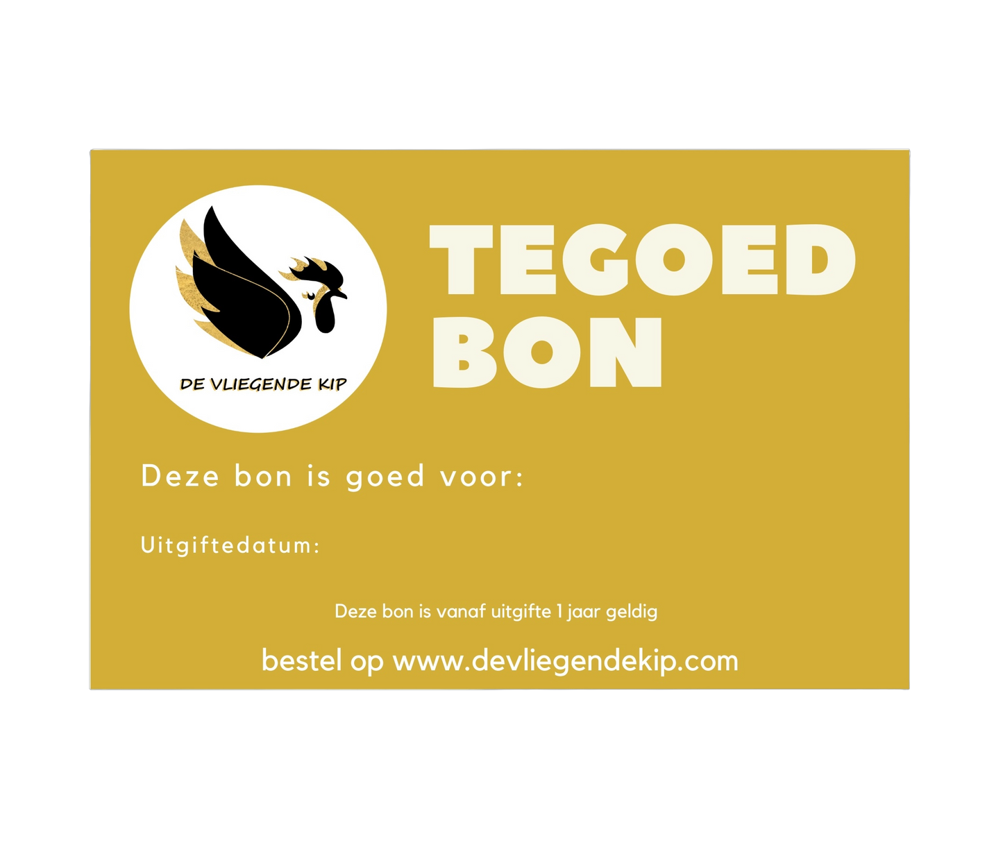 Tegoedbon Vliegende Kip