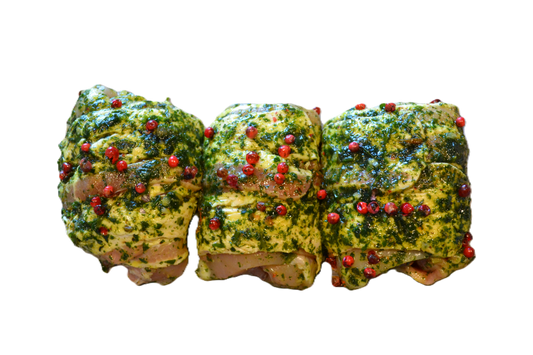 Dijen met Pesto en Rode Peper