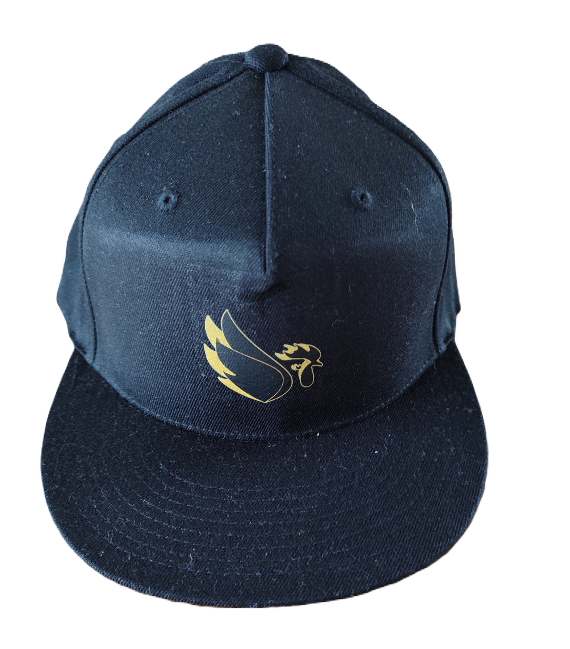 Pet zwart Vliegende Kip logo